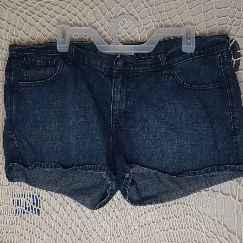 Old Navy 16 Dark Wash Denim Shorts